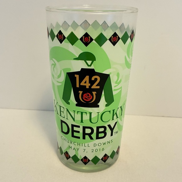 Kentucky Derby 2016 Official 142nd Mint Julep Souvenir Glass New With Tag - Picture 1 of 4